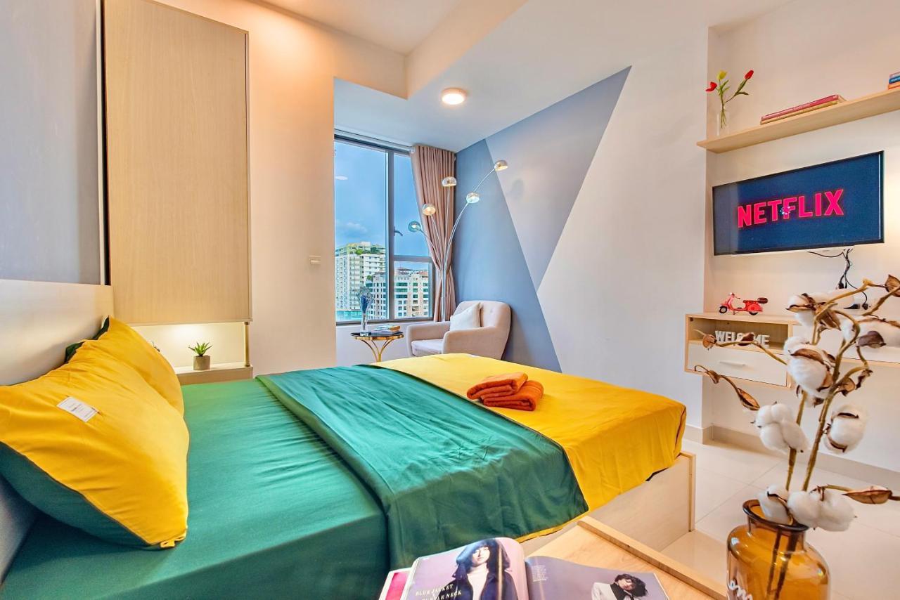 Grand Saigon Centre - Rivergate Residence, Free Gym&Pool โฮจิมินห์ซิตี้ ภายนอก รูปภาพ